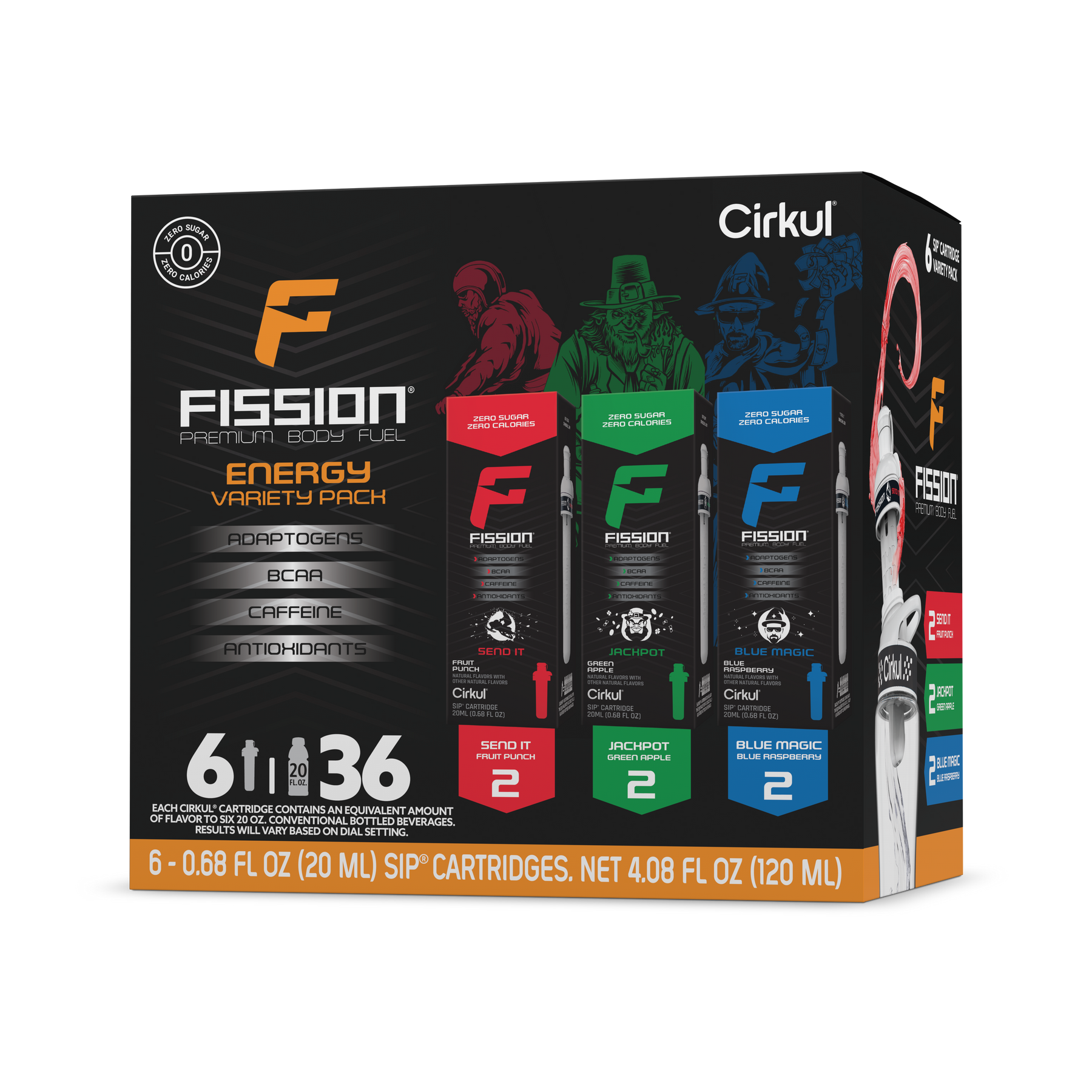 Fission® 6-Pack Variety Pack - Fresh Ready