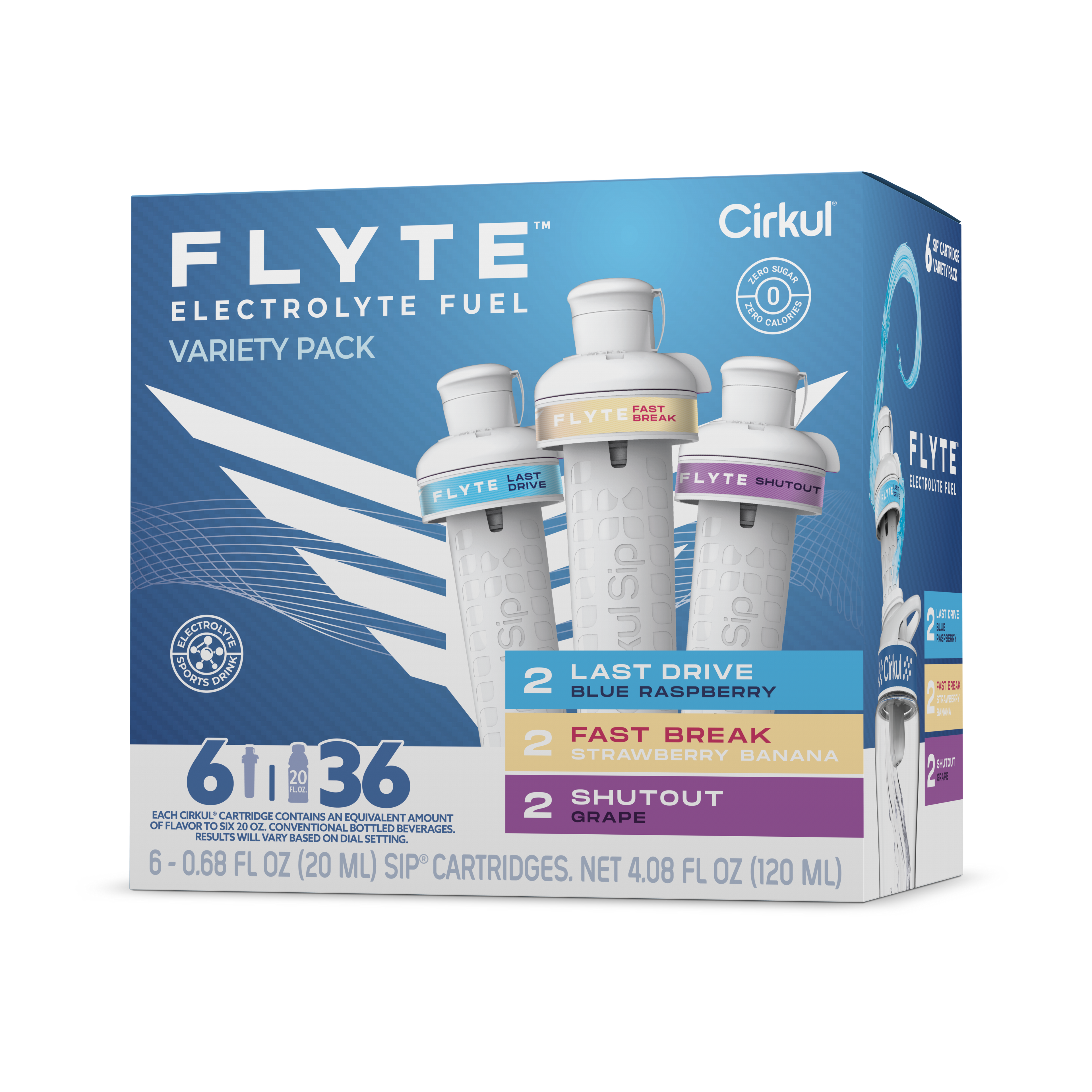 Flyte® 6-Pack Variety Pack - Bright Touch