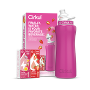 32oz. Hot Pink Stainless Steel Bottle Starter Kit - Travel Edit