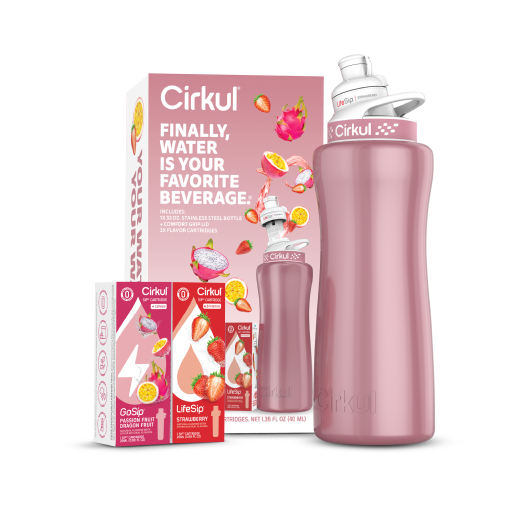 32oz. Rose Gold Stainless Steel Bottle Starter Kit - Simple Edit