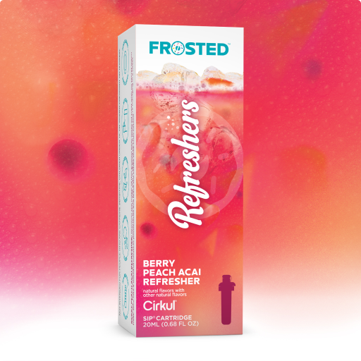 Frosted Berry Peach Acai Refresher - Fresh Pair