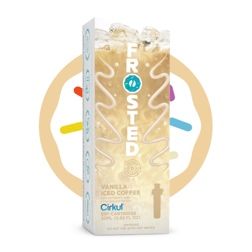 Frosted Vanilla Iced Coffee - Travel Edit