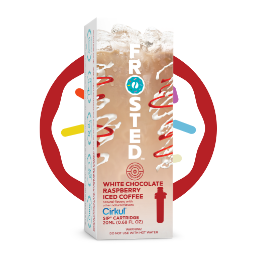 Frosted White Chocolate Raspberry Iced Coffee - Home Choice